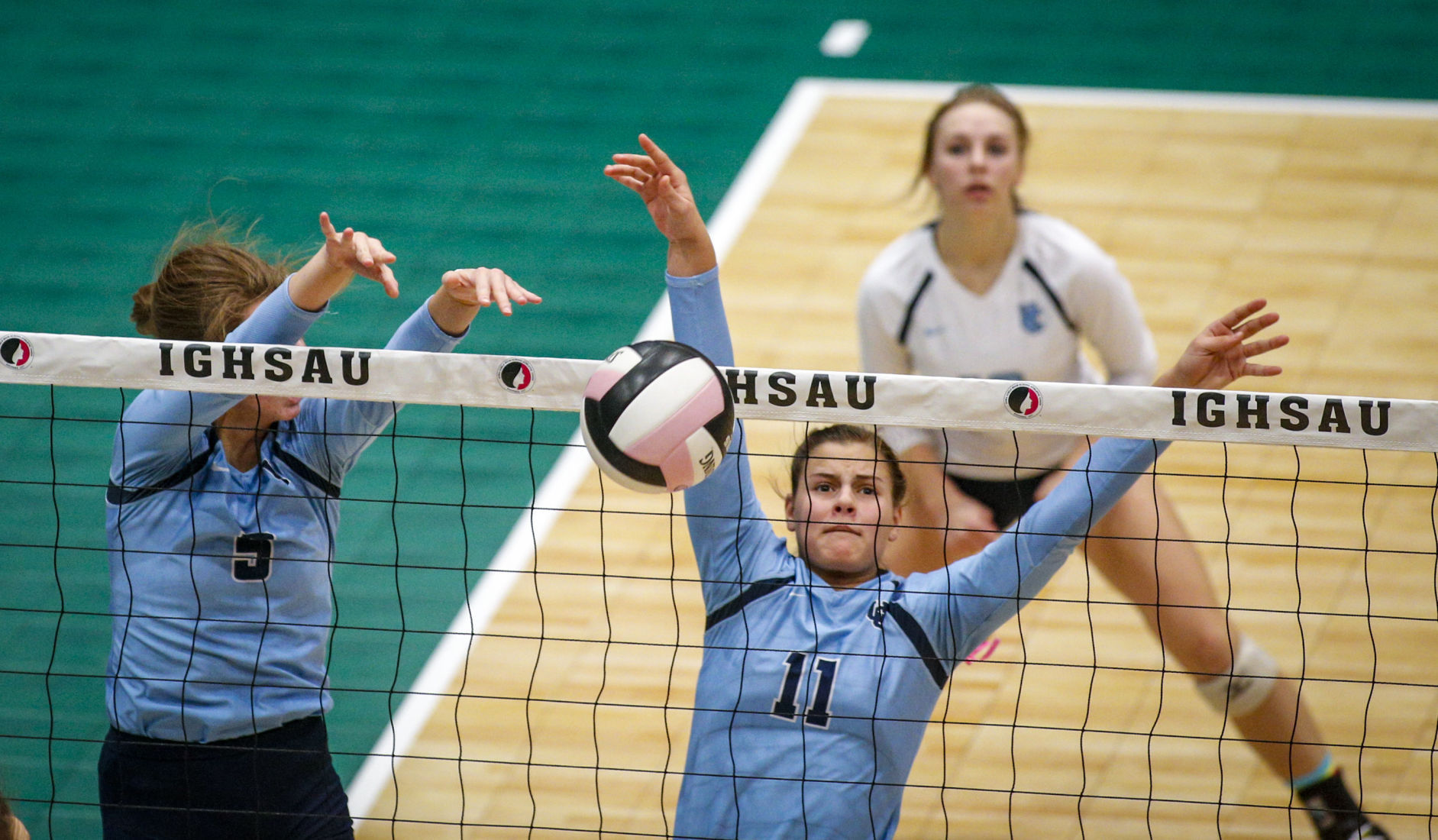 Unity Christian vs Waterloo Columbus state volleyball